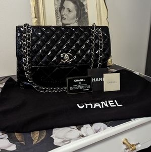 CHANEL Business flap maxi shoulder bag